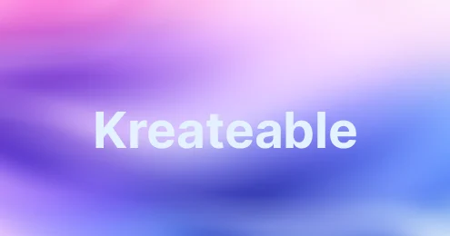 Kreateable AI Logo Creator