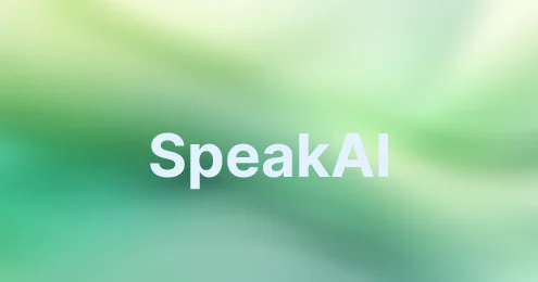 SpeakAI Video to Text