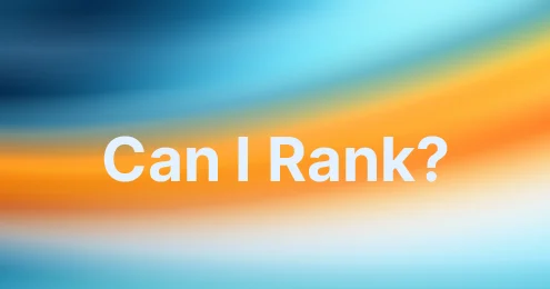 Can I Rank SEO AI