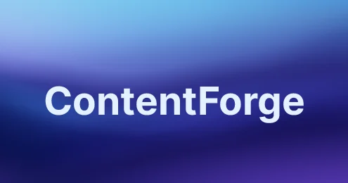 ContentForge AI Writer