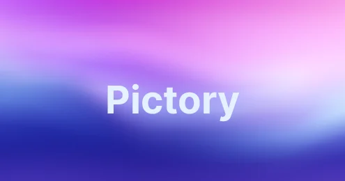 Pictory AI Content Marketer