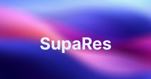 SupaRes AI Image Upscale