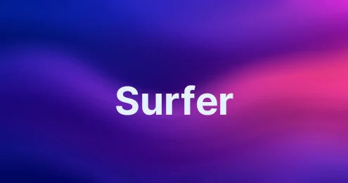 Surfer SEO text generator