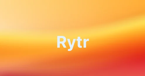 Rytr AI Schreibassistent